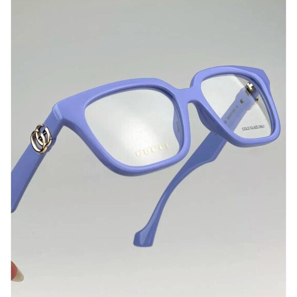 NWT Gucci GG1536o-008 Lilac Eyeglasses - Picture 7 of 10
